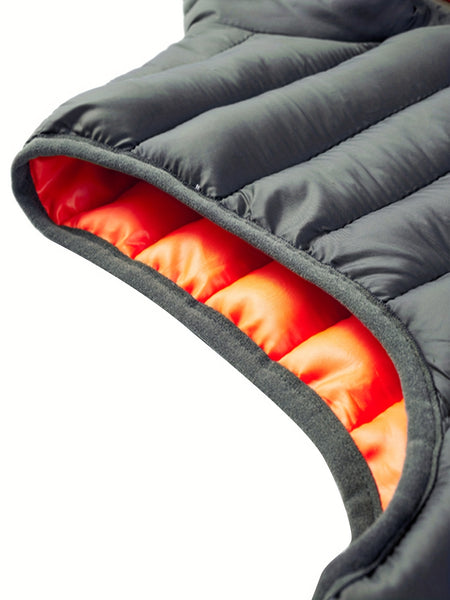 Men'S Lightweight Vest, Men'S Jacket, Autumn And Winter Vest, Stand-Up Collar Solid Color Casual Zipper Pocket Vest