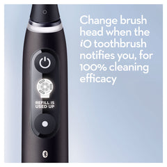 Oral-B iO Series 6 Ultimate Clean Electric Toothbrush, Black