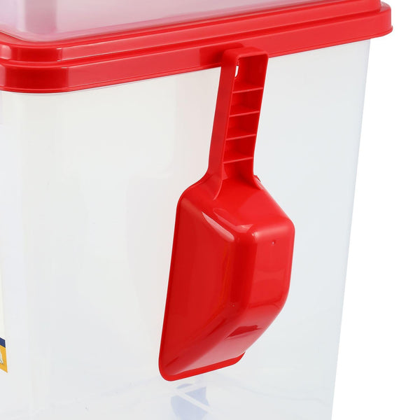 2-Piece Stackable Pet Food Container Set – Airtight 13L & 37.5L Dry Food Bins with Scoop & Casters | BPA-Free Storage for Dog & Cat Treats