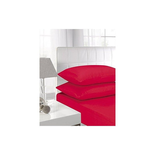 Pack of 2 Soft touch Ultra-Fine 100% Cotton Pillowcase, Envelope Closure Pillow Covers, Available in a Variety of Colours