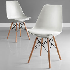 Bayside Furnishings White Eiffel Dining Chairs, Pack – CHERISH LEWIS