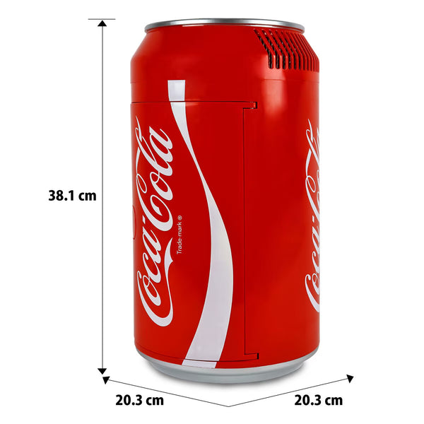 Coca Cola 5.4L Coke Mini Fridge 8 Can Portable Cooler in Red