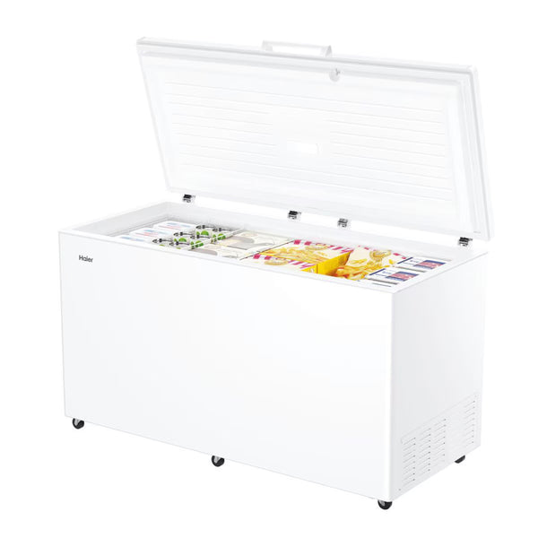 Haier HCE519EK, 504L Chest Freezer, E Rated in White