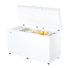 Haier HCE519EK, 504L Chest Freezer, E Rated in White