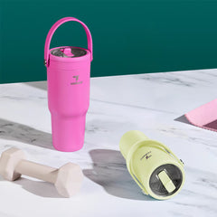 Base Brands Chiller Go Insulated Mug 940Ml, 2 Pack in 2 Colour Sets