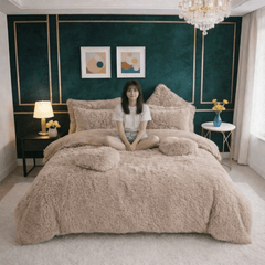 Long Cord Duvet Cover Set – Textured Cord Bedding Set with Duvet Cover and Pillowcases, Soft Corduroy Style Bed Linen Set, Durable Button Closure Bedding for Bedroom, Home, and Daily Use