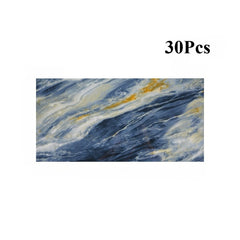 10/20/30/40 Pack Luxury Marble Effect Self-adhesive Floor Tiles 60x30cm, 2mm Thicken Vinyl Flooring Tiles Wall Stickers, Removable PVC Wall Decals, Suitable for Living Room, Bedroom, Kitchen Backsplashes, Bathroom, Office, Background Walls, Easy To Instal