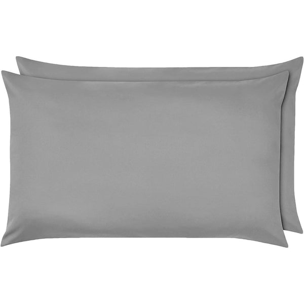 Pack of 2 Soft touch Ultra-Fine 100% Cotton Pillowcase, Envelope Closure Pillow Covers, Available in a Variety of Colours