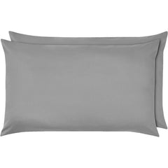 Pack of 2 Soft touch Ultra-Fine 100% Cotton Pillowcase, Envelope Closure Pillow Covers, Available in a Variety of Colours