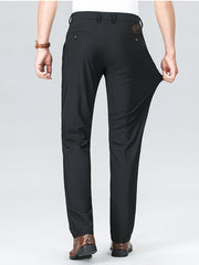 [Tong Tong Bang Selected OBM] 2pcs Men'S Wrinkle-Resistant Non-Iron Versatile Business Suit Pants Middle-Aged And Elderly Formal Suit Trousers