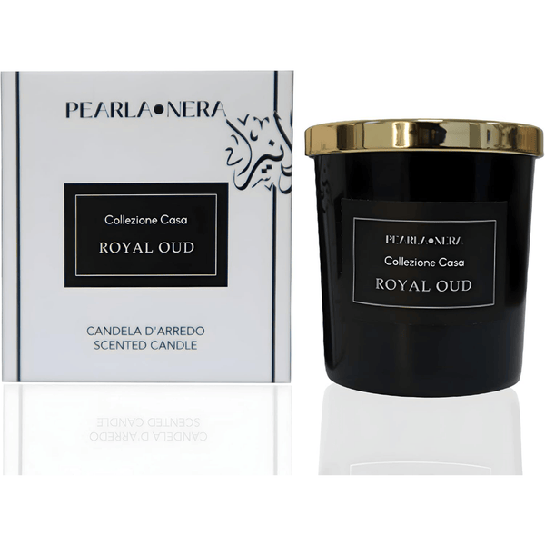 Scented Candles 7oz Soy Wax Candles for Home- Arabian Oudh Amber Rose Blossom - Meditation Aromatherapy Candle Gift Set- Relaxation Gifts for Women and Men- Upto 60 Hours