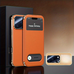 Phone Case - High End Case for Iphone17 Pro Max Magnetic Phone Case Slim Anti Shock Full Coverage Protective Case for Business Men