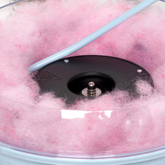 Giles & Posner EK2641GSBL Candy Floss Maker – Cotton Candy Sweet Machine, Retro Carnival Funfair Style Machine for Kids, Parties, Home, Fun Snacks Treat Maker, Portable, Includes Candy Sticks, Blue