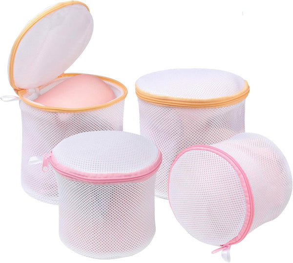 BAGAIL Mesh Laundry Bags, Washing Machine Wash Bags, Reusable and Durable Mesh Wash Bags for Delicate Blouse, Hosiery, Underwear, Bra, Lingerie and Baby Clothes, Great for Travel Storage Organization