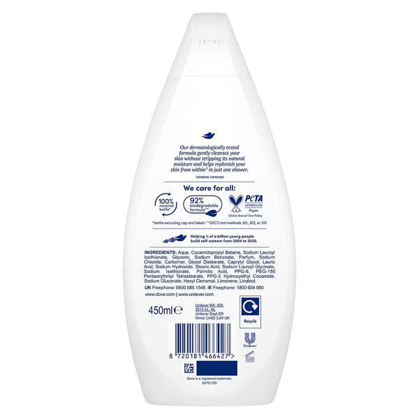 Dove Body Wash Hydrate 6 X 450Ml