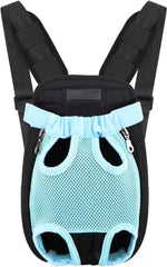 ATEK Breathable Mesh Pet Carrier Backpack With Adjustable Straps, Zipper Closure, And Built-in Leash For Dogs And Cats Christmas Gift