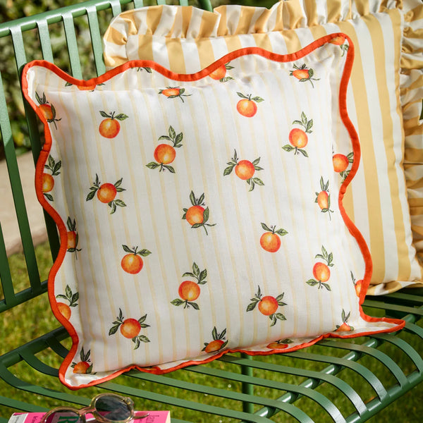 Furn Fruits Indoor Outdoor Cushion in 4 Designs, 45 X 45 Cm
