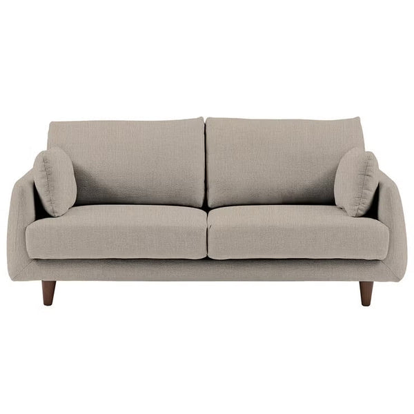 Gallery Oakwood Natural 3 Seater Fabric Sofa