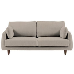 Gallery Oakwood Natural 3 Seater Fabric Sofa