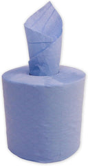 12 x Centre Feed Rolls Blue Tissue Paper Roll | 400 SHEETS PER ROLL | Premium quality