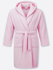 Luxury 100% Cotton Hooded Bathrobe | Soft Terry Towel Material Premium | One Size That Fits All Absorbent & Comfortable Robe for Men & Women Robe for Bathroom, Spa & Home