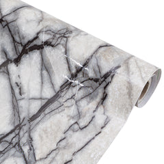 Retro Marble Effect Vinyl Self Adhesive Wallpaper Removable Contact Paper for Kitchen Countertops 60cmx500cm Marble Sticky Back Plastic Viny Wrap for Furnitue Cupboards Worktop Covering