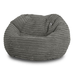 Corduroy Kids Bean Bag Chair with Filling Included - Lightweight Comfortable Beanbag Seat - Machine Washable Childrens Beanbag Furniture for Girls & Boys - 67 x 52cm