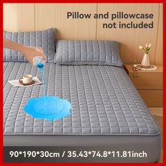 1pc Multicolor Mattress Protector, No Pillowcase And Insert Included, Soft Comfort Solid Color Fitted Sheet Bedding Cover, Minimalist Breathable Bedspread Suitable For Bedroom And Guest Room, Reusable Underpads
