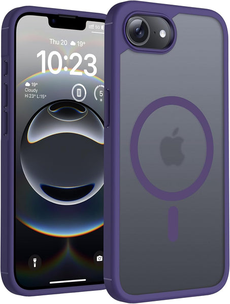 TOCOL Magnetic for Iphone 17 Pro Max Case 6.9-Inch, Compatible with Magsafe, Full Camera Protection, Built-In Magnetic Ring, Drop Protection Shockproof Translucent Matte Phone Cover