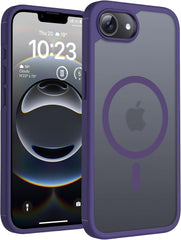 TOCOL Magnetic for Iphone 17 Pro Max Case 6.9-Inch, Compatible with Magsafe, Full Camera Protection, Built-In Magnetic Ring, Drop Protection Shockproof Translucent Matte Phone Cover
