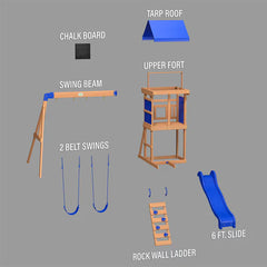 Backyard Discovery Aurora Swingset Playcentre (3-10 Years)
