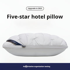 Five Star Hotel Pillow Supports Neck and Spine for Relaxing Sleep