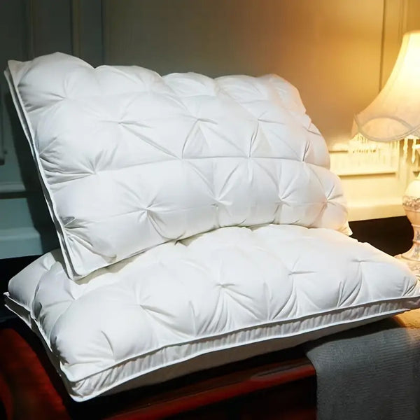 Five Star Hotel Pillow Supports Neck and Spine for Relaxing Sleep