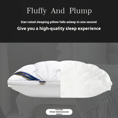 Five Star Hotel Pillow Supports Neck and Spine for Relaxing Sleep