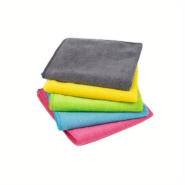 Microfiber Cleaning Cloth Pack - Multipurpose Towel for Home & Kitchen Use, Durable & Absorbent, Ideal for Living Room, Bedroom, Bathroom & Furniture, Effortlessly Removes Stains & Grease, Essential Cleaning Supplies Christmas holiday gifts