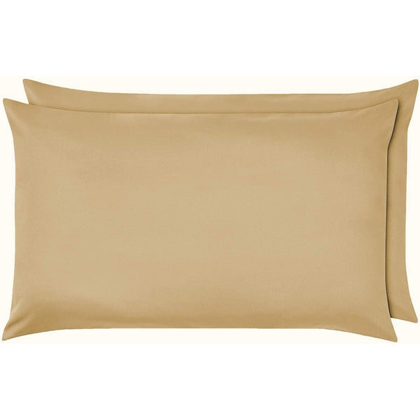 Pack of 2 Soft touch Ultra-Fine 100% Cotton Pillowcase, Envelope Closure Pillow Covers, Available in a Variety of Colours