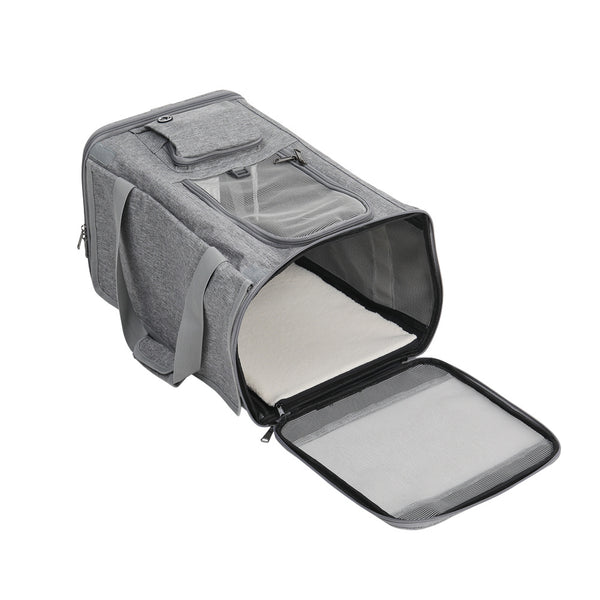 Large Pet Carrier Bag Portable Soft Fabric Fold Dog Cat Puppy Travel Bag in UK