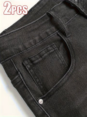 Two-Pack Men's Denim Shorts