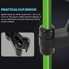 2pcs Fan Kit, High-Velocity Airflow for Outdoor Sheds, Coops, Greenhouses, No Battery Required