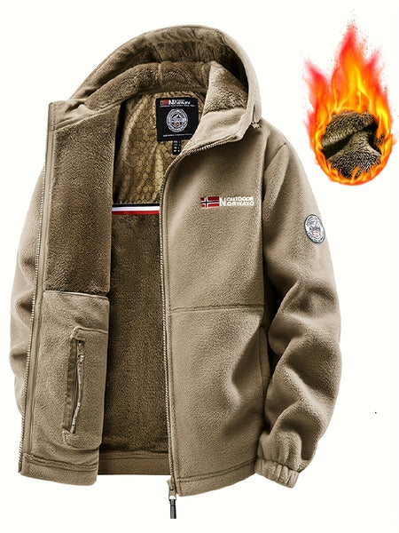 [Shu Le Shui OBM] New Easter Products Are Online! New Autumn And Winter Fleece-Lined And Thickened Jackets, Fashionable Fleece Fabric, Graphene Lining, Casual, Fashionable, Energetic And Versatile, Suitable for Work Scenarios, Work Jackets