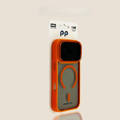 Phone Case - Transparent Premium Protective Case with Magnetic Attachment for Iphone 17 Pro Max Metal Lens