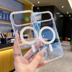 IPhone 17 Meg-Safe Phone Case Anti-Scratch Slim Phone Case Cover- Clear