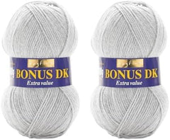 Sirdar Hayfield Bonus DK Double Knitting, White (961), 100G