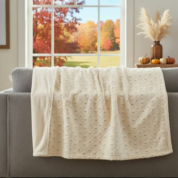 Ashford Home Embroidered Halloween Throw in 3 Designs, 152 X 178 Cm