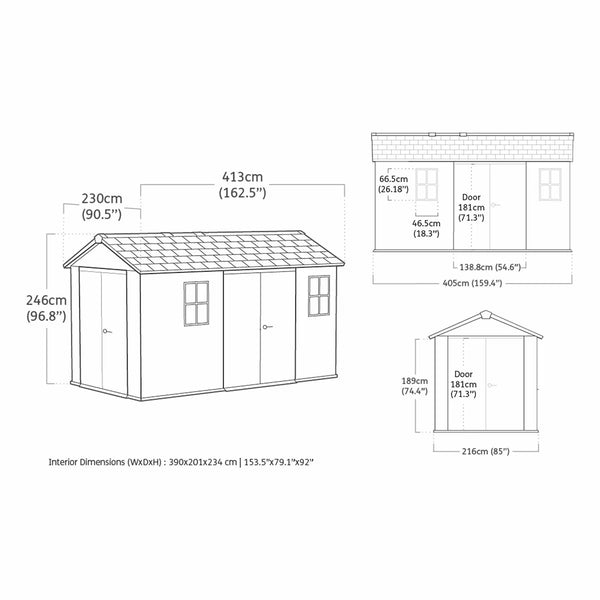Keter Newton plus 13 X 7Ft 5