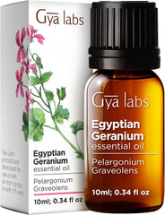 Gya Labs Rose Essential Oils for Skin - 100% Pure Natural Rose Oil for Face, Hair, Diffuser, Perfume & Candle Making Scent Aromatherapy (10Ml)