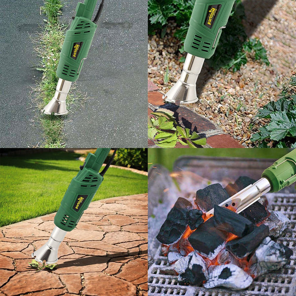Taylor & Brown 2000W Electric Weed Killer Burner Wand – High-Temperature Thermal Weeding Stick for Garden, Patio & Driveway