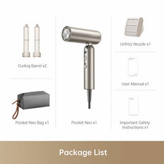 Dreame Pocket Neo Hair Dryer in Gold