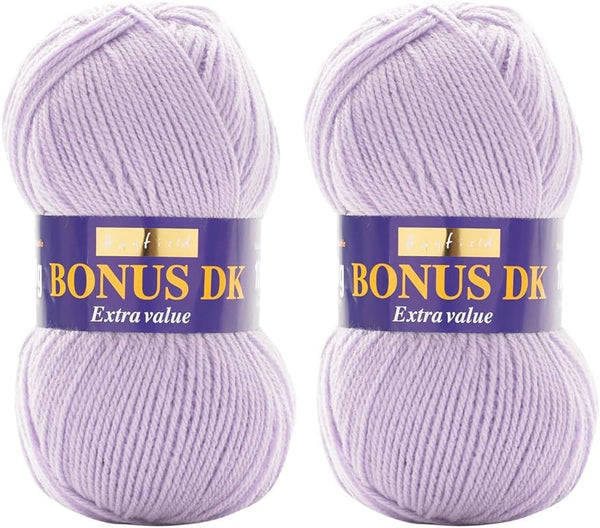 Sirdar Hayfield Bonus DK Double Knitting, White (961), 100G