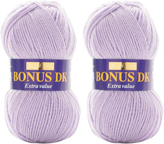 Sirdar Hayfield Bonus DK Double Knitting, White (961), 100G
